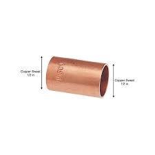 1/2 x 1/2 copper coupler