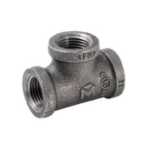 1/2 " Gas T Fittings Black