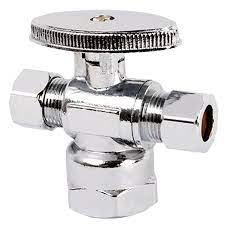 1/2 x 3/8 x 3/8 C x C x C Angle Stop